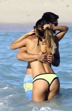 LERYN FRANCO in Bikini at a Beach in Miami 01/07/2016