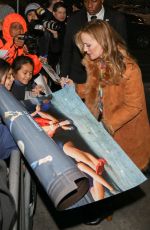 LESLIE MANN Arrives at Jimmy Kimmel Live 01/14/2016