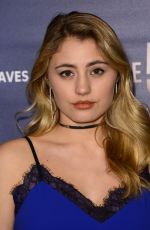 LIA MARIE JOHNSON at The 5tg Wave Premiere in Los Angeles 01/14/2016