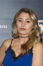 LIA MARIE JOHNSON at The 5tg Wave Premiere in Los Angeles 01/14/2016