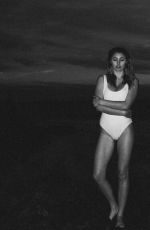 LIA MARIE JOHNSON on the Set of a Photoshoot