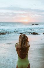 LIA MARIE JOHNSON on the Set of a Photoshoot