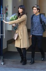 LILAH PARSONS Leaves Capital Radio in London 01/25/2016