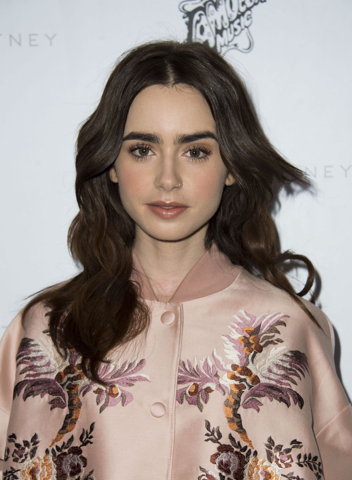 LILY COLLINS at Stella McCartney Autumn 2016 Presentation in Hollywood ...