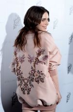 LILY COLLINS at Stella McCartney Autumn 2016 Presentation in Hollywood 01/12/2016