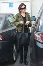 LILY COLLINS Out in Los Angeles01/27/2016