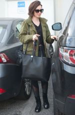 LILY COLLINS Out in Los Angeles01/27/2016