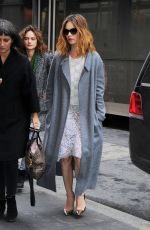 LILY JAMES Out and About in New York, 01/27/2016