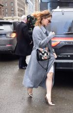 LILY JAMES Out for Breakfast at The Brooklyn Diner in New York 01/27/2016