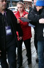 LILY-ROSE DEPP Out and About in Park City 01/24/2016