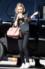 LILY-ROSE DEPP Out and About in West Hollywood 01/13/2016