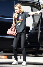 LILY-ROSE DEPP Out and About in West Hollywood 01/13/2016