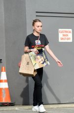LILY-ROSE DEPP Out and About in West Hollywood 01/13/2016