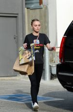LILY-ROSE DEPP Out and About in West Hollywood 01/13/2016