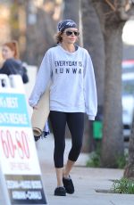 LISA RINA Out and About in Los Angeles 12/31/2015