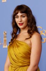LOLA KIRKE at 73rd Annual Golden Globe Awards in Beverly Hills 10/01/2016