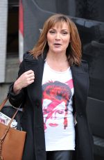 LORRAINE KELLY Leaves ITV Studios in London 01/14/2016
