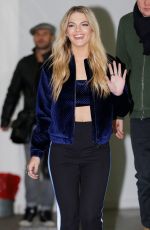 LOUISA JOHNSON Leaves ITV Studios in London 12/14/2015