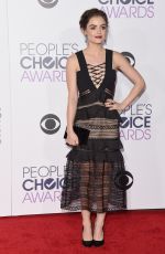 LUCY HALE at 2016 People