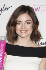 LUCY HALE at Blow-pro Launch at Lord & Taylor in New York 01/15/2016
