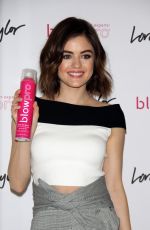 LUCY HALE at Blow-pro Launch at Lord & Taylor in New York 01/15/2016