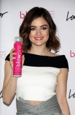 LUCY HALE at Blow-pro Launch at Lord & Taylor in New York 01/15/2016