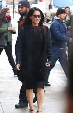 LUCY LIU Out and About in New York 01/26/2016