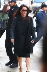 LUCY LIU Out and About in New York 01/26/2016