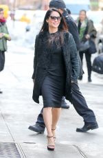 LUCY LIU Out and About in New York 01/26/2016