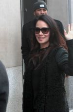 LUCY LIU Out and About in New York 01/26/2016