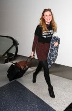 MADISEN BEATY at LAX Airport in Los Angeles 01/21/2016