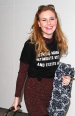 MADISEN BEATY at LAX Airport in Los Angeles 01/21/2016