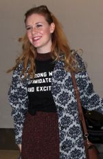 MADISEN BEATY at LAX Airport in Los Angeles 01/21/2016
