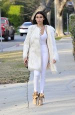 MADISON BEER Out and About in Beverly Hills 01/15/2016