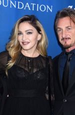 MADONNA at Gala Benefiting Haitian Relief in Beverly Hills 01/09/2016