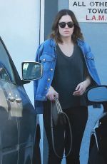 MADY MOORE Out and About in Los Angeles 01/12/2016