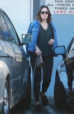 MADY MOORE Out and About in Los Angeles 01/12/2016