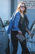 MADY MOORE Out and About in Los Angeles 01/12/2016