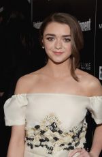 MAISIE WILLIAMS at EW Celebration Honoring the Screen Actors Guild Awards Nominees in Los Angeles 01/29/2016