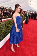 MAISIE WILLIAMS at Screen Actors Guild Awards 2016 in Los Angeles 01/30/2016