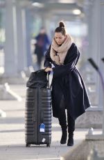 MANDY CAPRISTO at Heathrow Airport in London 01/15/2016