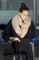 MANDY CAPRISTO at Heathrow Airport in London 01/15/2016