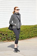 MARCIA CROSS in Leggings Out in Los Angeles 01/04/2016