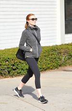 MARCIA CROSS in Leggings Out in Los Angeles 01/04/2016