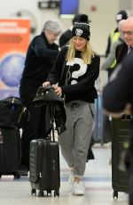 MARGOT ROBBIE Arrives at JFK Airport in New York 01/11/2016