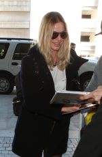 MARGOT ROBBIE Arrives at Los Angeles International Airport 01/24/2016