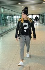 MARGOT ROBBIE at Heathrow Airport in London 01/11/2016