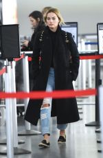 MARGOT ROBBIE at JFK Airport in New York 01/14/2016