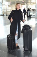 MARGOT ROBBIE at JFK Airport in New York 01/14/2016