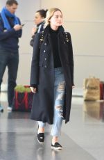 MARGOT ROBBIE at JFK Airport in New York 01/14/2016